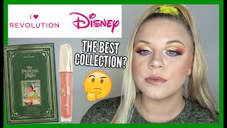 I HEART REVOLUTION X DISNEY THE PRINCESS \& THE FROG COLLECTION 🐸 | makeupwithalixkate