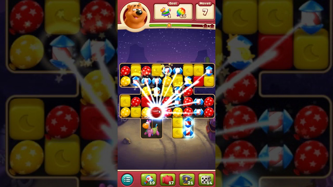 Toon Blast level 347 no boosters 😈