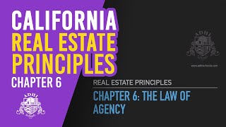 California real estate principles ...