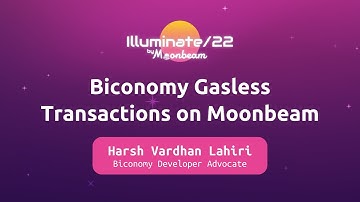 Biconomy Gasless Transactions on Moonbeam