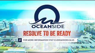 Resolve to Be Ready - Oceanside's Emergency Management Plan