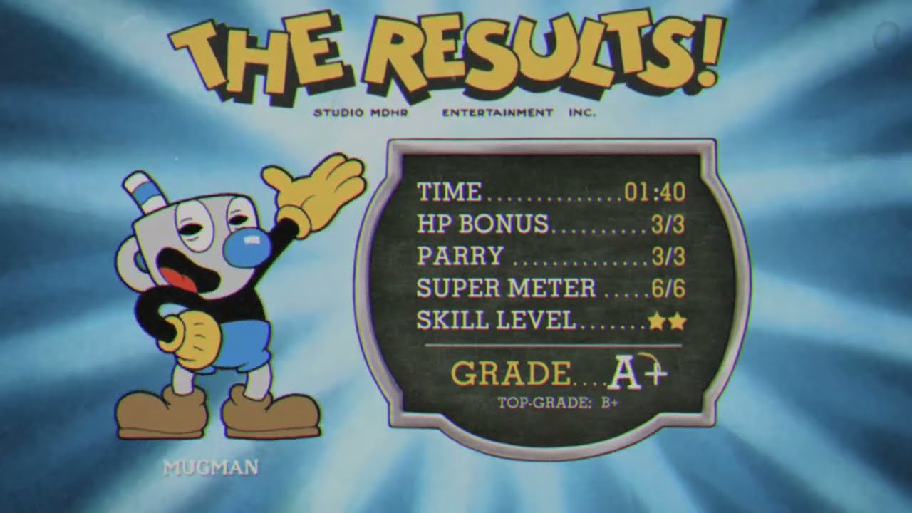 Cuphead - Sally Stageplay (A + Rank)