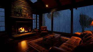 Relaxing Rain Sounds for Sleep - Cozy Fireplace Crackling Ambience - 99% Instanly Fall Asleep by Night Dream 71 views 3 weeks ago 3 hours