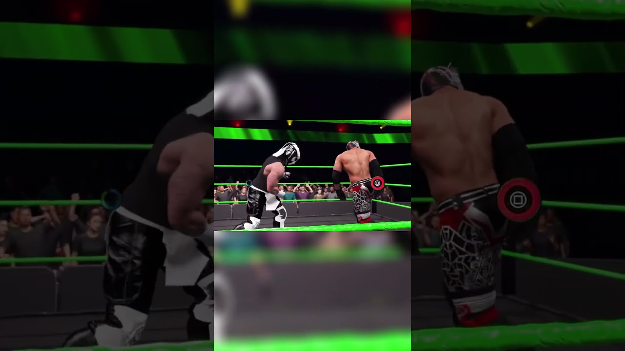 Vampiro Arrives And Lays Out Pantera!  #caw #wwe #ukw #wwe2k25 #universemode