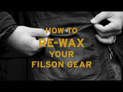 How To Re-wax Your Filson Gear 