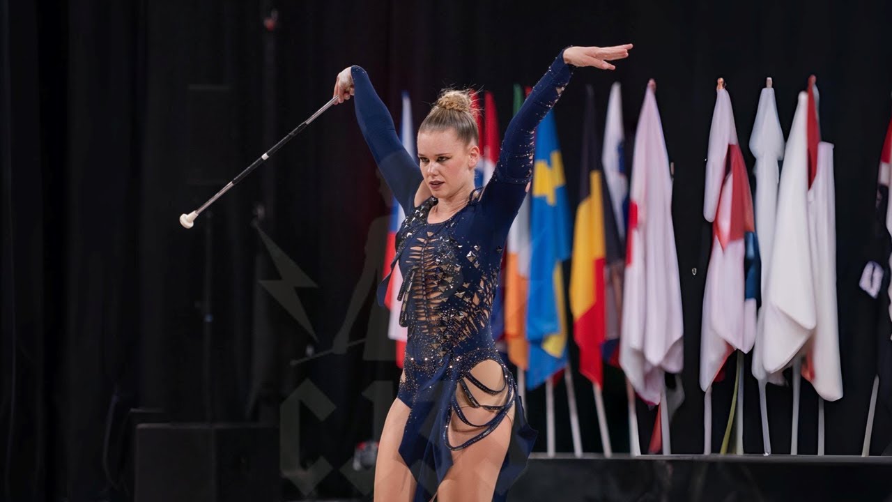 Baton Twirling - European Championship 2025 - Méline LESAGE (FRANCE)