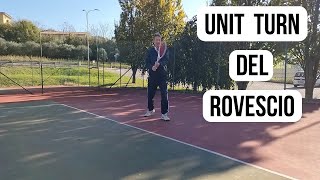 Il Rovescio A Due Mani La Unit Turn