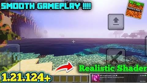 Best Realistic Shader For Minecraft Pe 1.21.124+ 🔥✅ (Latest Version) Smooth Gameplay Low Lag 🧿 | rtx