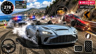 🚗🔥 Asphalt Legends Unite Simulator 3D 🚀 ASTON MARTIN V12 SPEEDSTER Extreme Racing 🎮 Android Gameplay screenshot 5