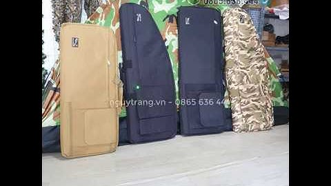 Túi Chống Sốc Cần Câu Cá dài từ 70cm đến 1m3 đủ màu vàng, rằn ri, đen