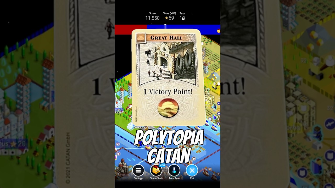 Keep your winning points secret #Catan #polytopia