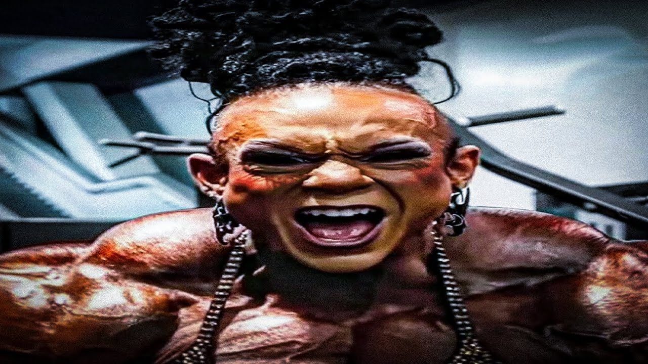 Her voice became deeper than Kratos...