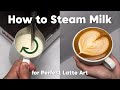How To Steam Milk For Perfect Latte Art Step By Step Guide 
