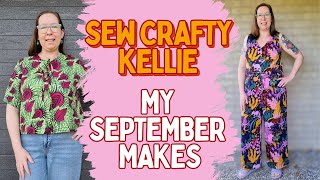 September Sewing Makes | 9 Makes ft. Pattern Emporium, Elbe