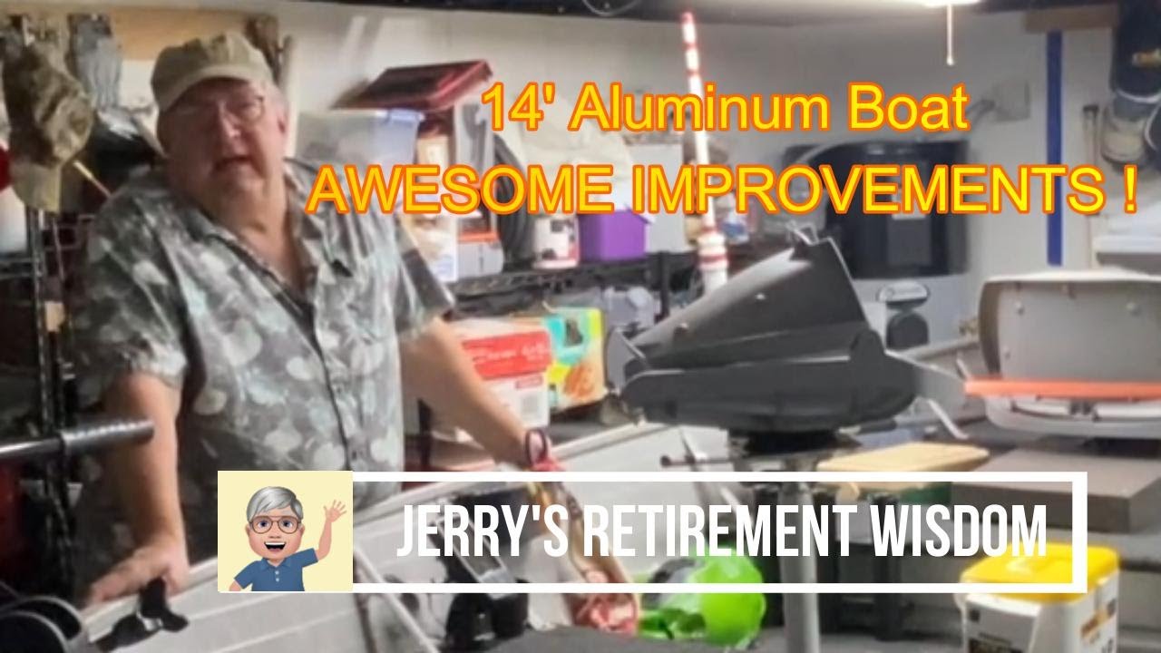 14' Aluminum V Bottom Boat AWESOME IMPROVEMENTS YouTube