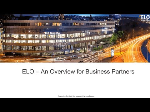 20201119   Become a Certified ELO Business Partner