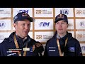 W2RC - Dakar 2026 - Stage 11 Winners' emotion