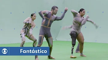Como é o cenário do Fantástico?