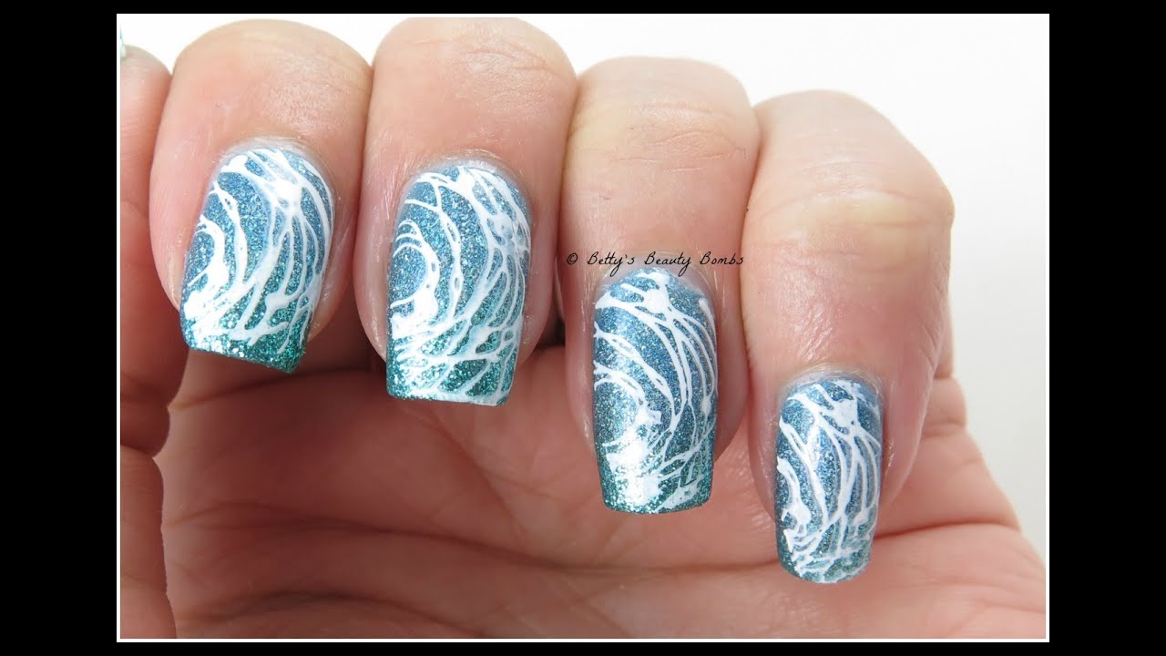 1. Ocean Waves Nail Design - wide 1