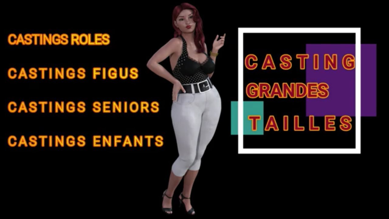 18 Castings Femmes Rondes et Jolies Mannequins Grandes Tailles