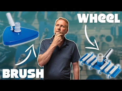 The Difference Between Pool Brush and Wheel Vacuum Heads!