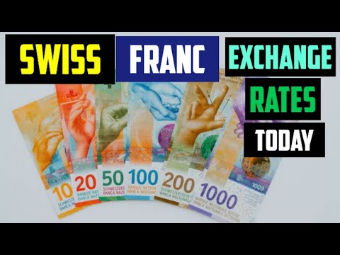 Swiss Franc Currency Exchange Rates Today 06 September 2023