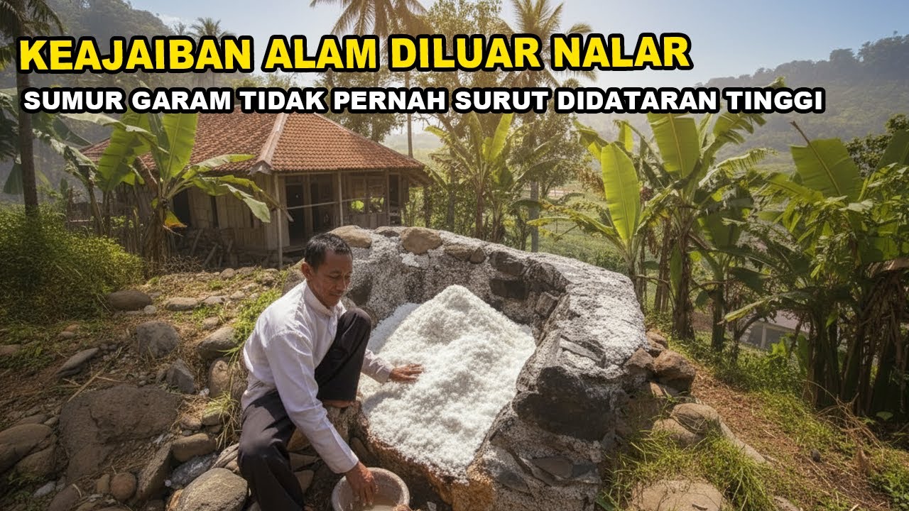 HEBOH ‼️ GARAM MUNCUL DI DATARAN TINGGI KAMPUNG JOGJOGAN