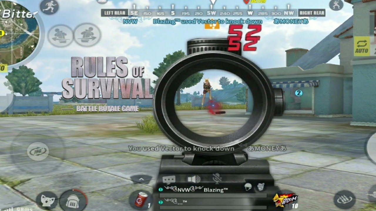 Trying To Play 3 Fingers Rule of Survival#9