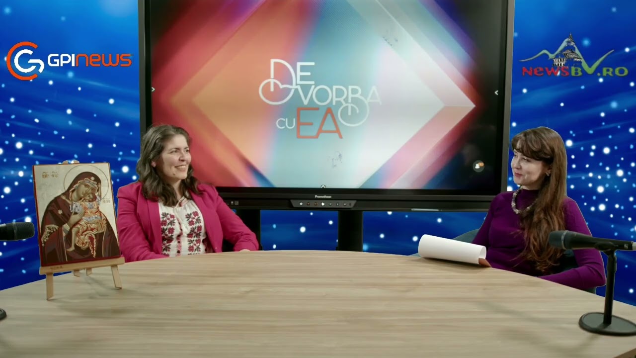 În lumina icoanei: Carmina Dan, iconograf, invitată la „De Vorbă cu EA” cu Elena Apostol