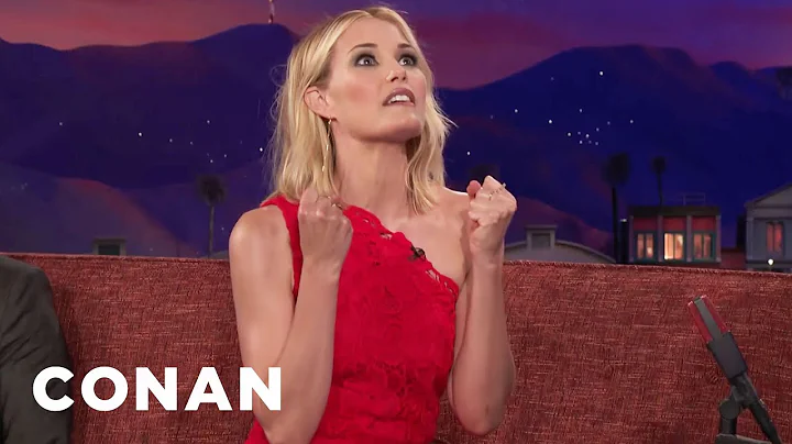 Leslie Bibb Is An Extremely Physical Person | CONA...