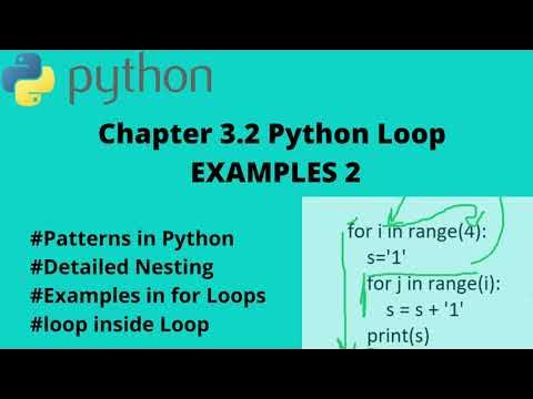 PYTHON | For Loops | Python For loops | Detailed Example 3 - YouTube