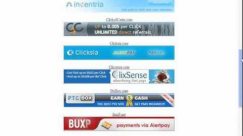 Top 10 Paid to Click Sites/ Trusted & Legit!