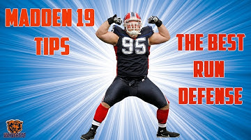 MADDEN 19 STOP THE RUN | MADDEN 19 RUN DEFENSE TIPS | STOPS EVERY RUN!