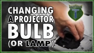 Replace a projector bulb FAST!