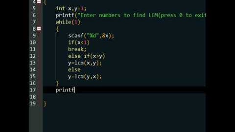 #C 18 To find LCM of numbers in C | computer programming | #shorts #coding #programming