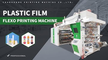 8 color stack type flexo printing machine for nonwoven and plastic film