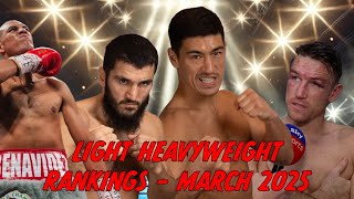🔥 Light Heavyweight Rankings 2025: Who Can Dethrone Bivol? 🏆🥊
