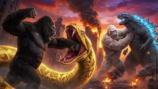 KING KONG vs SNAKE ARMY: Can Kong Survive the Deadliest Hunt? | Save Godzilla