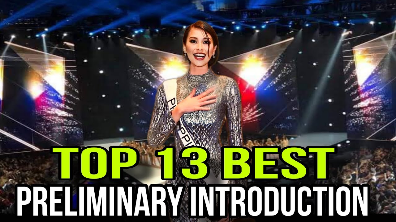 Miss Universe Best Introductions For Preliminary Competition! YouTube