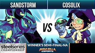 Sandstorm vs Cosolix - Winner's Semi-Final - Steelseries Championship 2020 - 1v1 NA