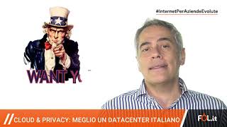 Cloud Computing e privacy dei dati: meglio un Data Center italiano