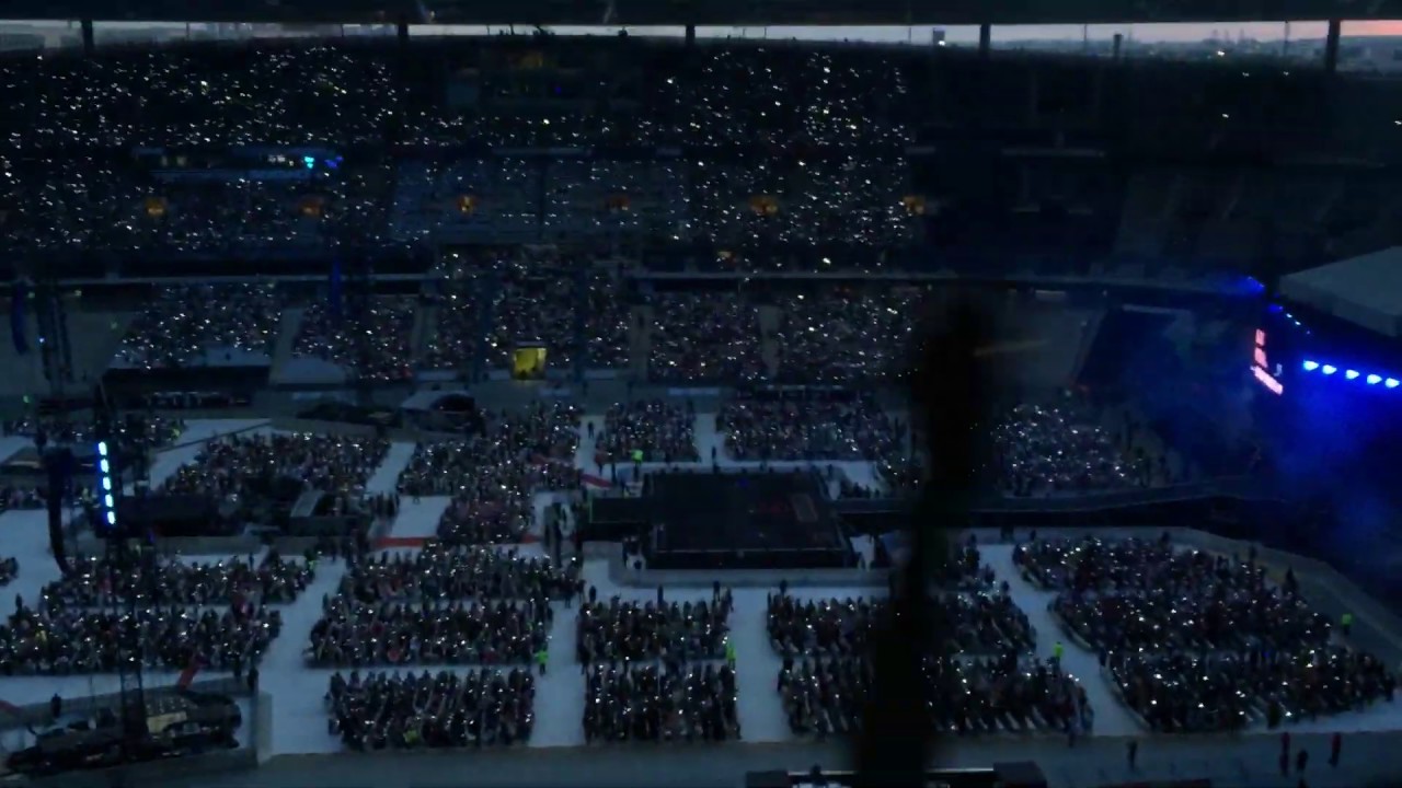 BTS ( 방탄소년단 ) FRENCH ARMYS @ Speak Yourself Stade de France Paris Fancam 190607 AND 190608