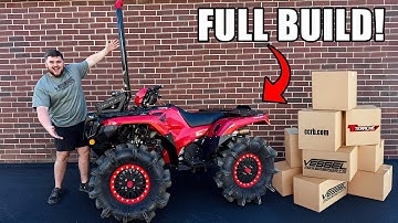 TRANSFORMING MY BRAND NEW HONDA RUBICON! FULL BUILD AT VESSEL POWERSPORTS!