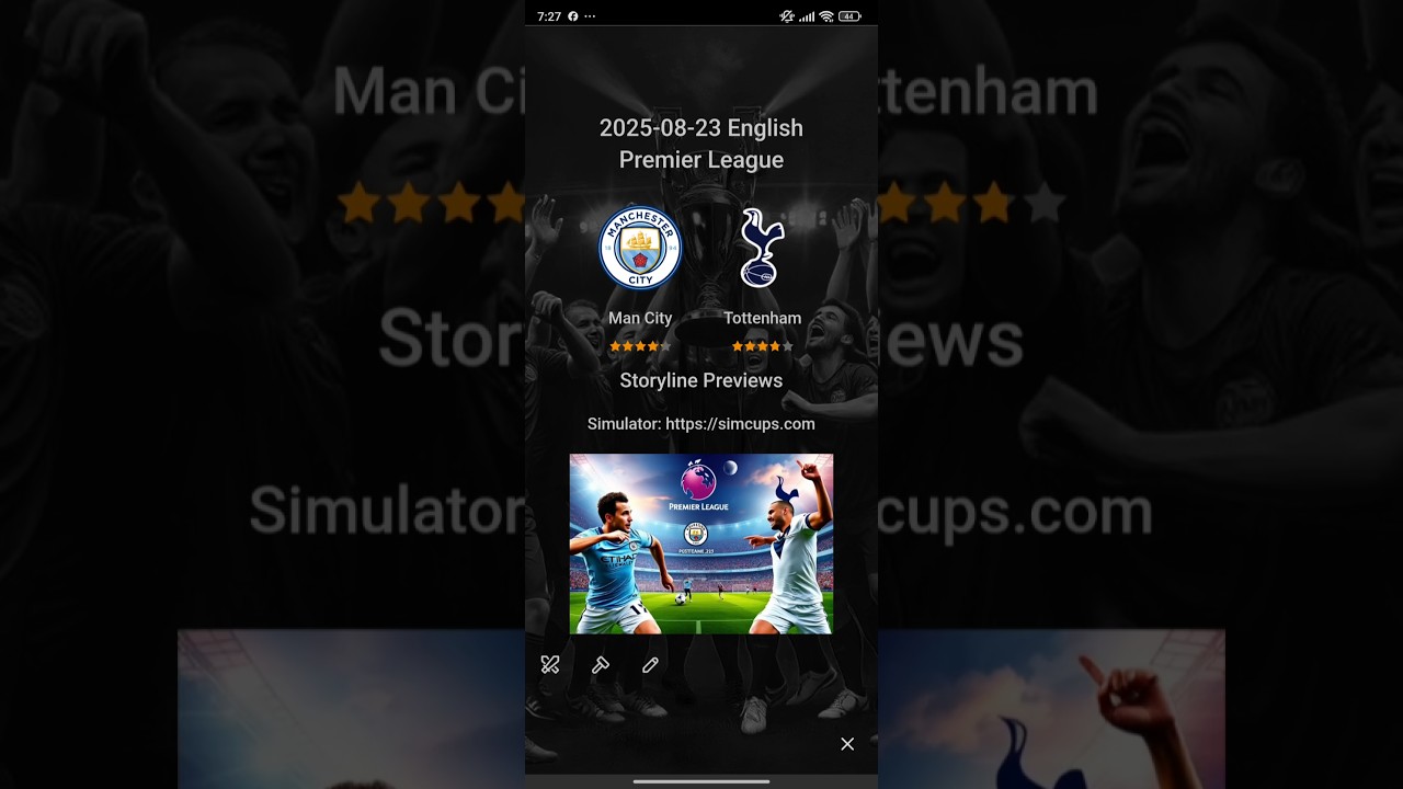 Manchester City vs Tottenham Hotspur Predictions | EPL Main Event | August 23, 2025