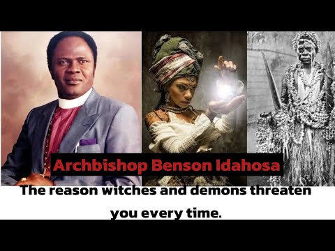 Benson Idahosa This Is Why Witches And Demons Threatens You Every Time Video Youtube Fyp Viral 