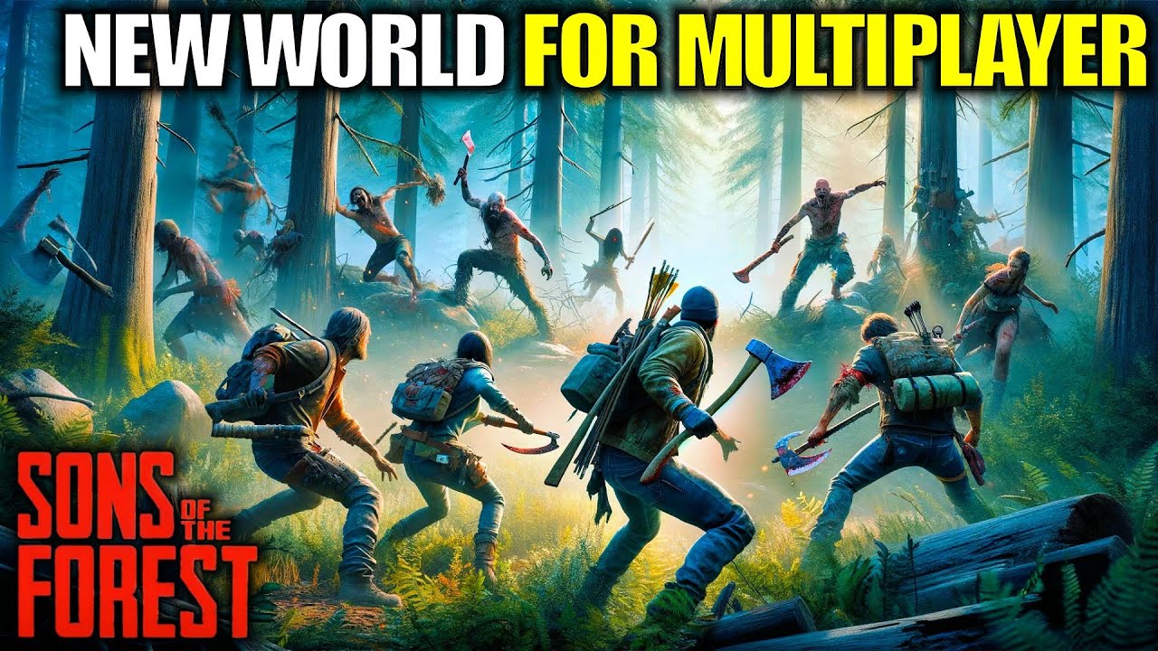 This Game is Awesome in Multiplayer | Sons of The Forest Gameplay