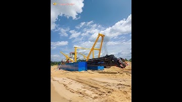 LEADER DREDGER Medium sized cutter suction dredger