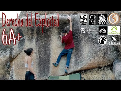 Beta Video for climb Derecha Del Exploited v3, La Pedriza