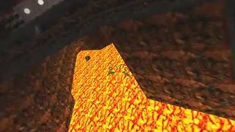 Descent 2, Plutonian Shores, secret level 2, Insane cold start, no death no save