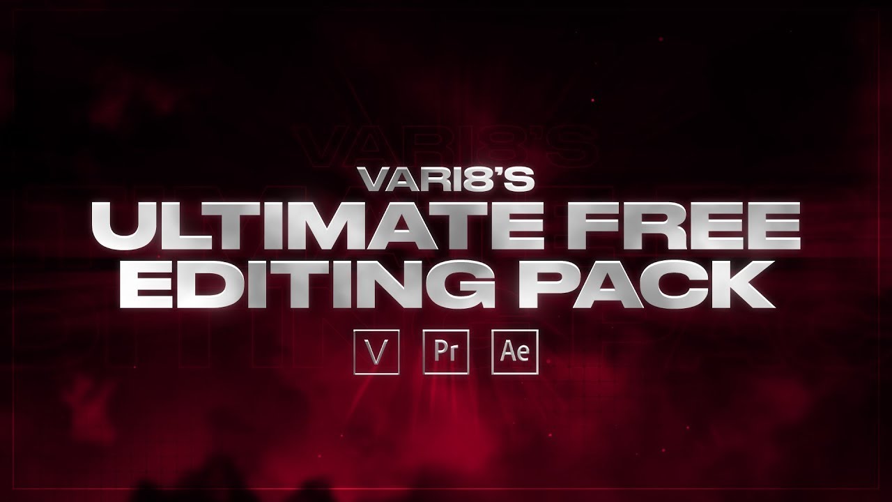 *FREE* ULTIMATE EDITING PACK (Google Drive) CallMeWoods YouTube